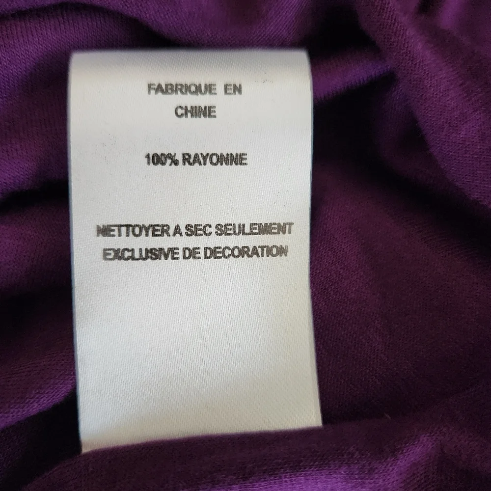 Velvet By Graham & Spencer Purple Strapless Maxi Dress Wedding Lightweight Small - Picture 12 of 12